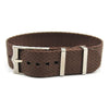 Nylon Shark Tooth Strap - Brown