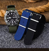 NATO Ribbed Strap - Blue